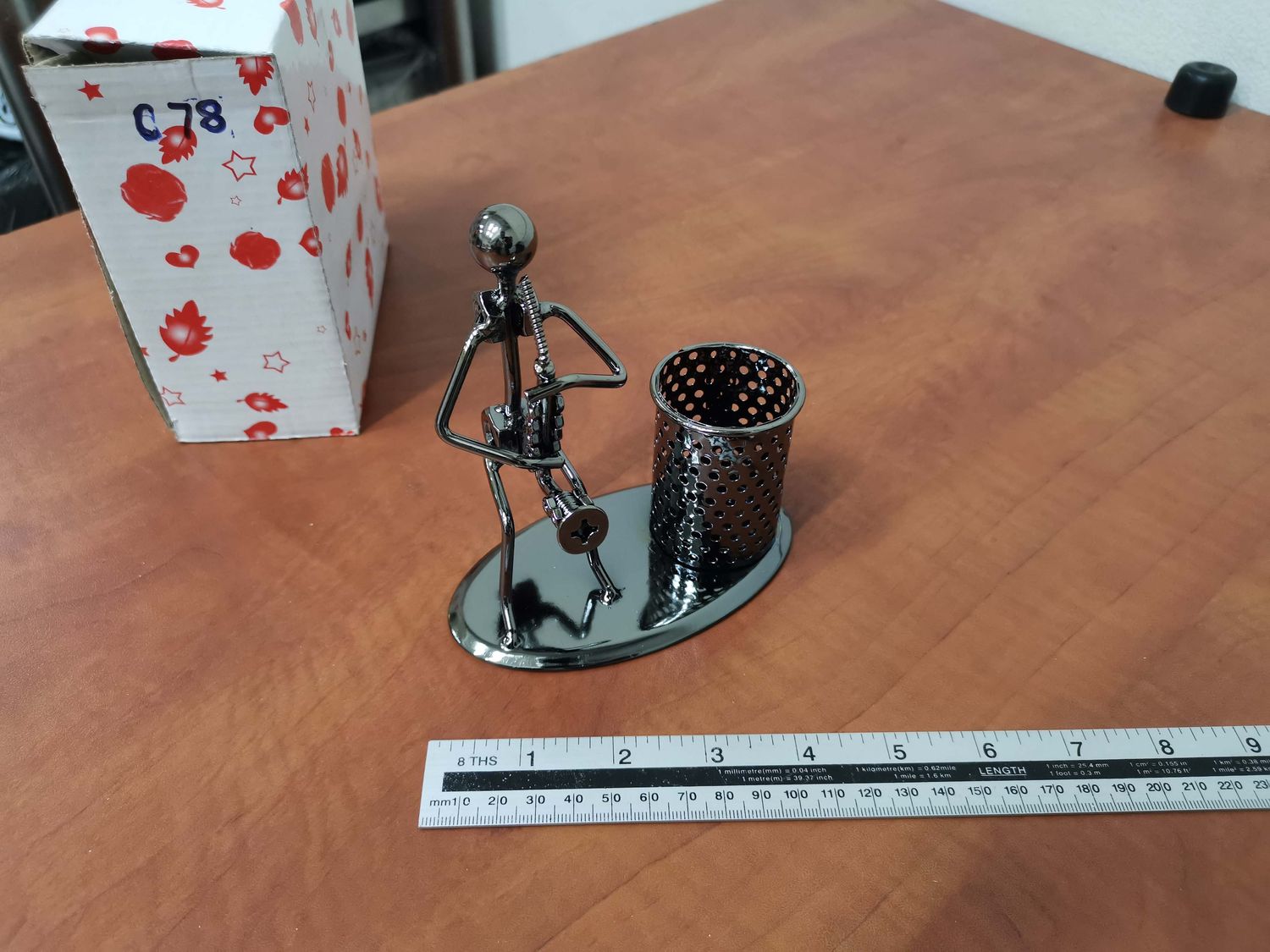 Metal ornament extra large C78