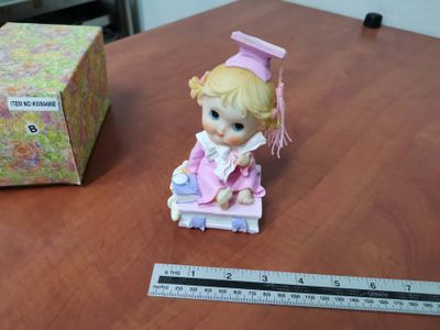 Porcelain baby graduation pink