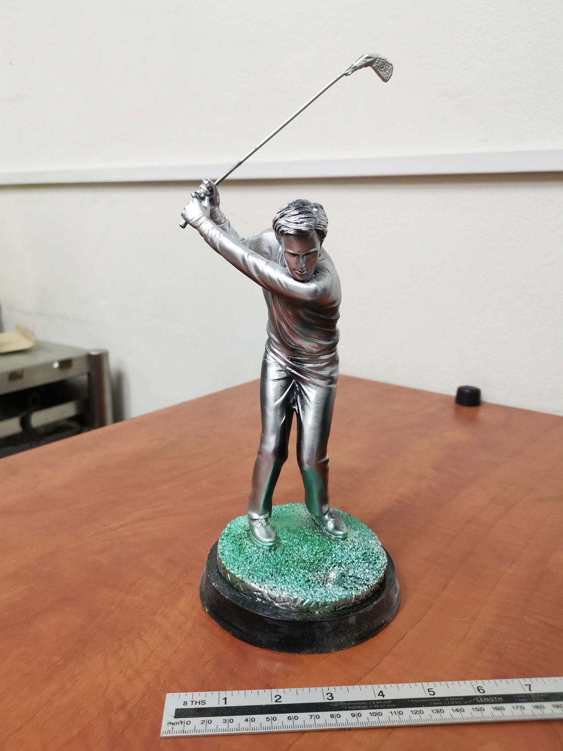 Metal ornament golf 001