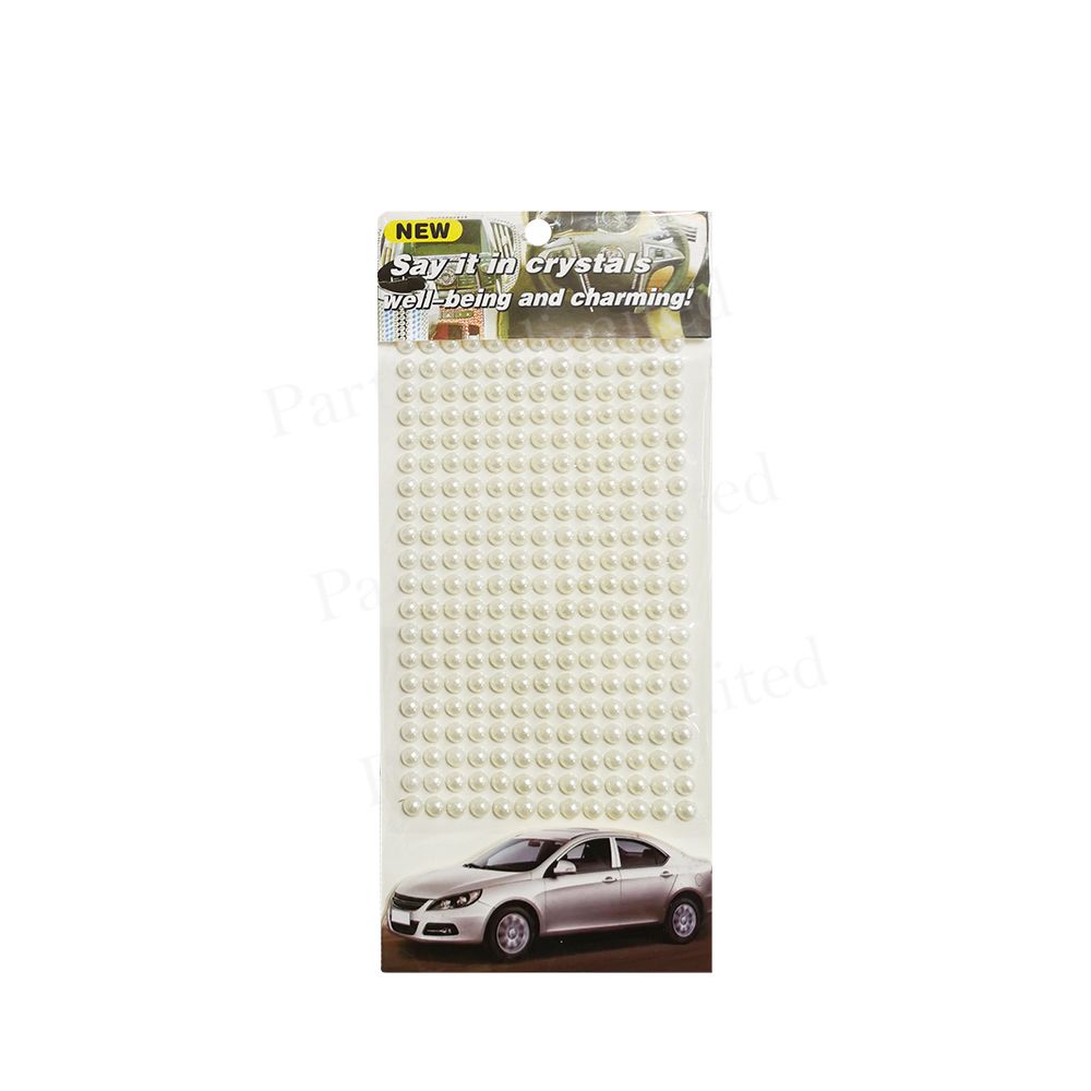 Rhinestone Sticker Pearl 6mm