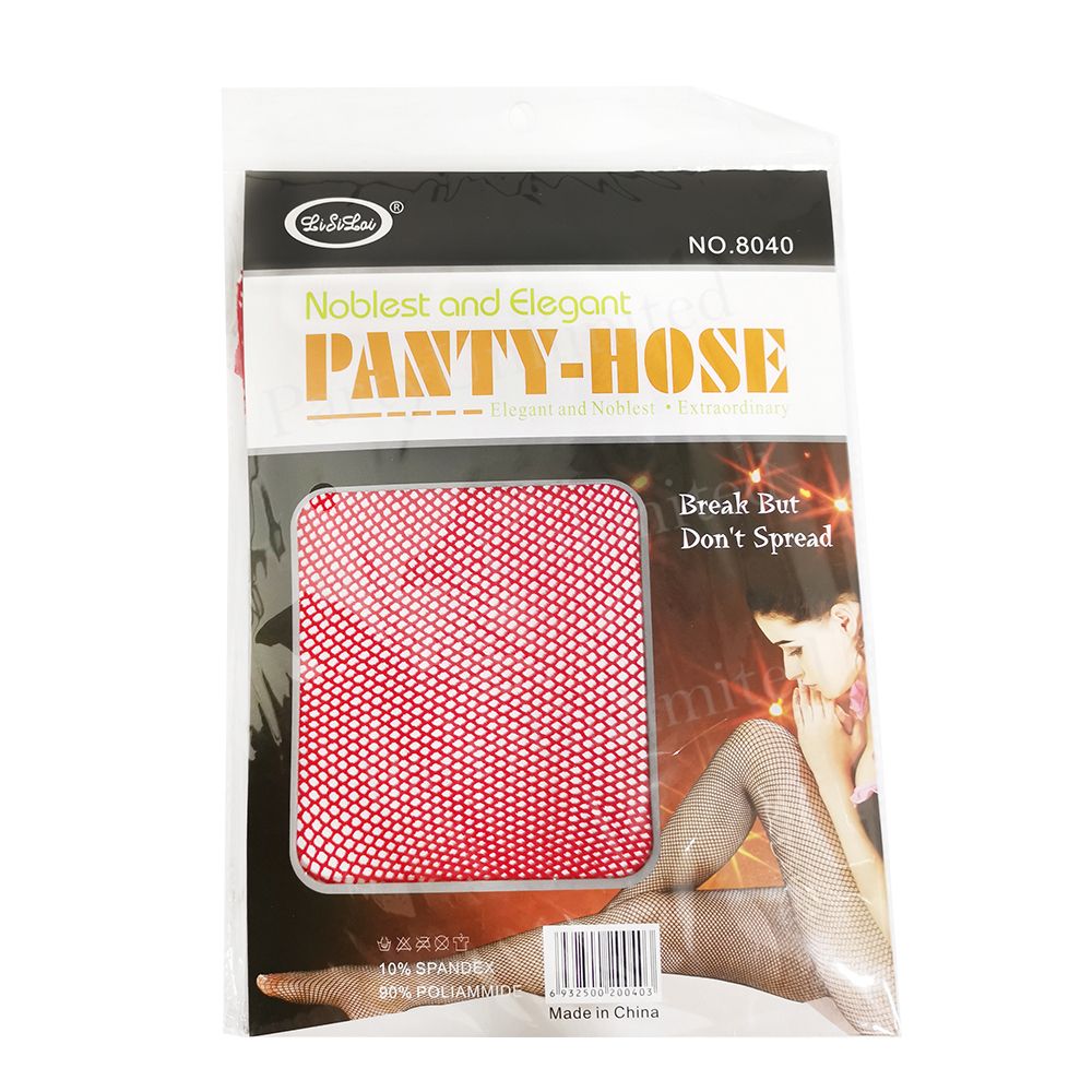 Fishnet Stocking Red