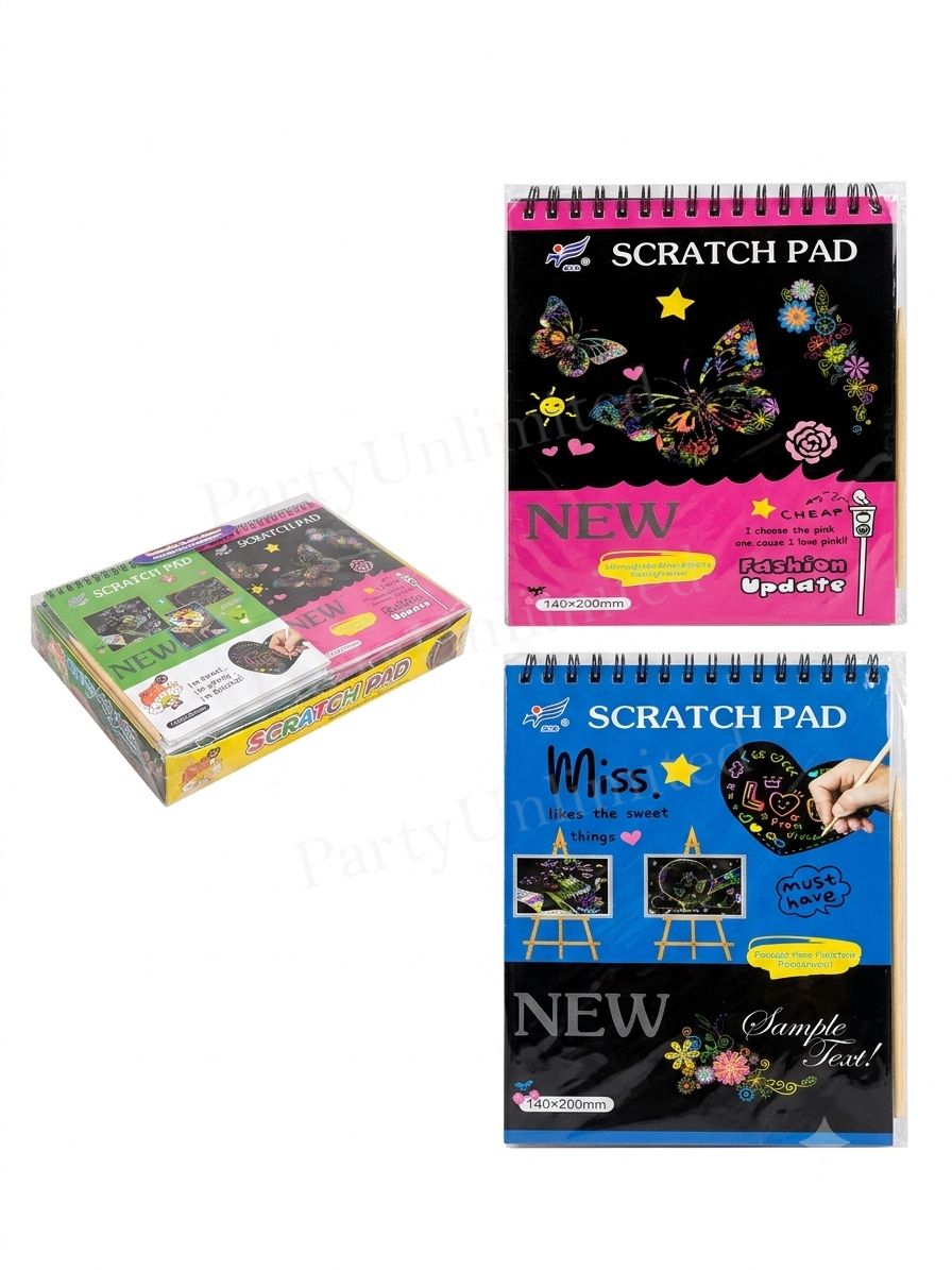 Scratch Pad 14x20cm 16pc pack