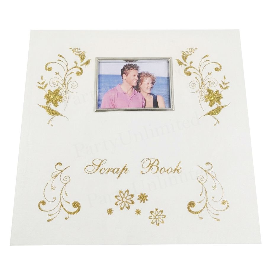 Scrap Book Album White
