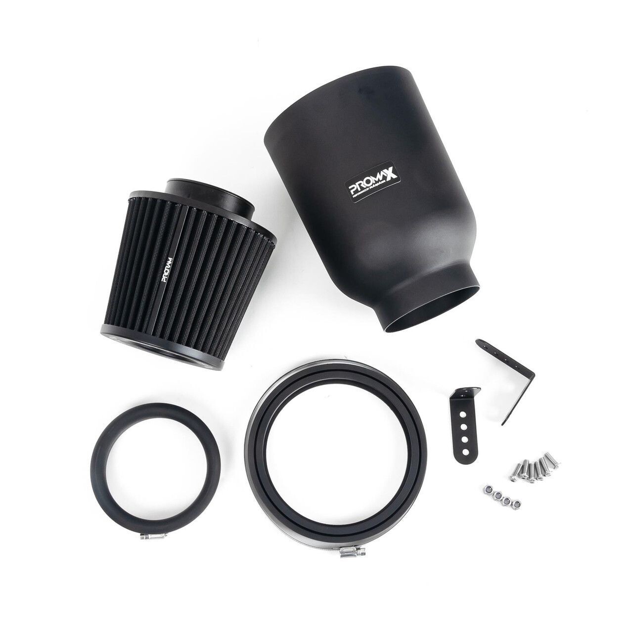 ProMax Large Universal Pleated 90mm Rubber Neck Air Filter in Enclosed Airbox