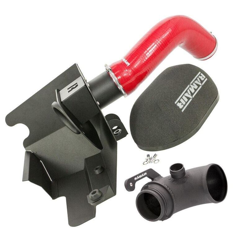 Heat Shield Intake Kit Turbo Elbow Included Red Intake Hose VW MK7 Golf GTI & R, Audi A3, S3 8V, Seat Leon Cupra 280 & Skoda Octavia RS