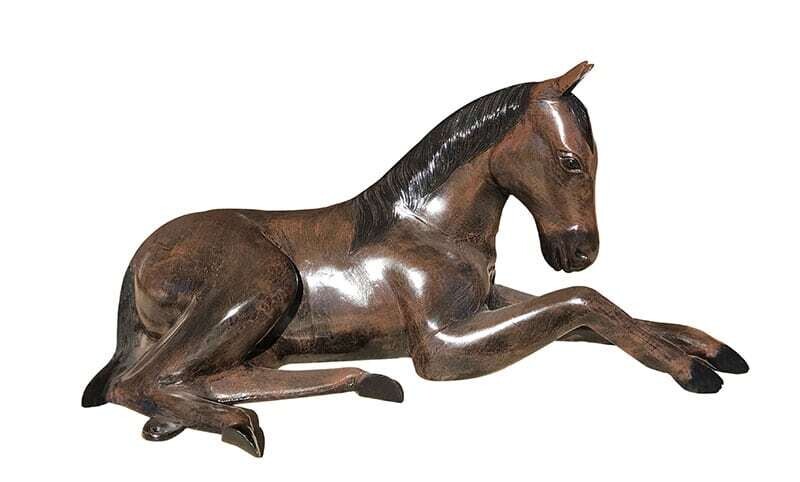 Laying Colt