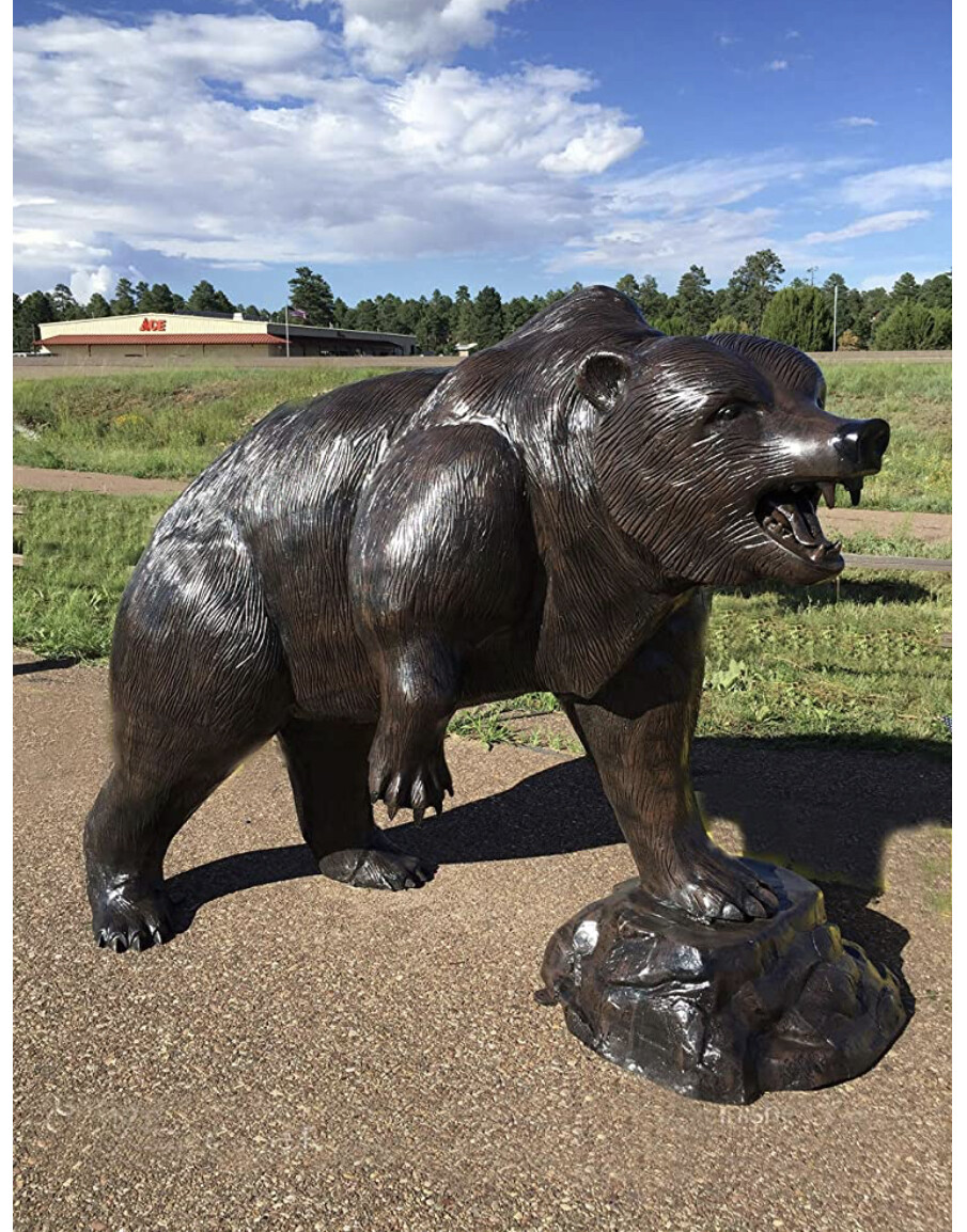 Grizzly Bear on the Rock