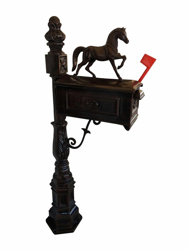 Barcelona Mailbox with Horse