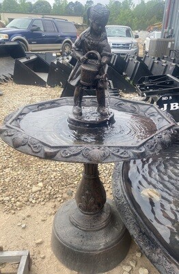 Girl Water Fountain