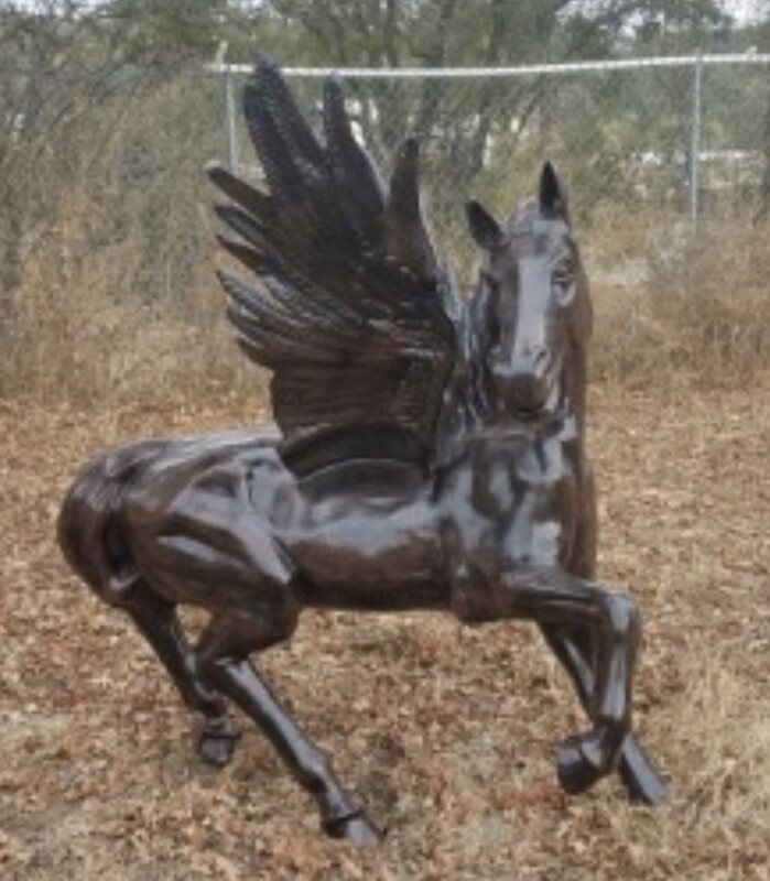 Unicorn with wings