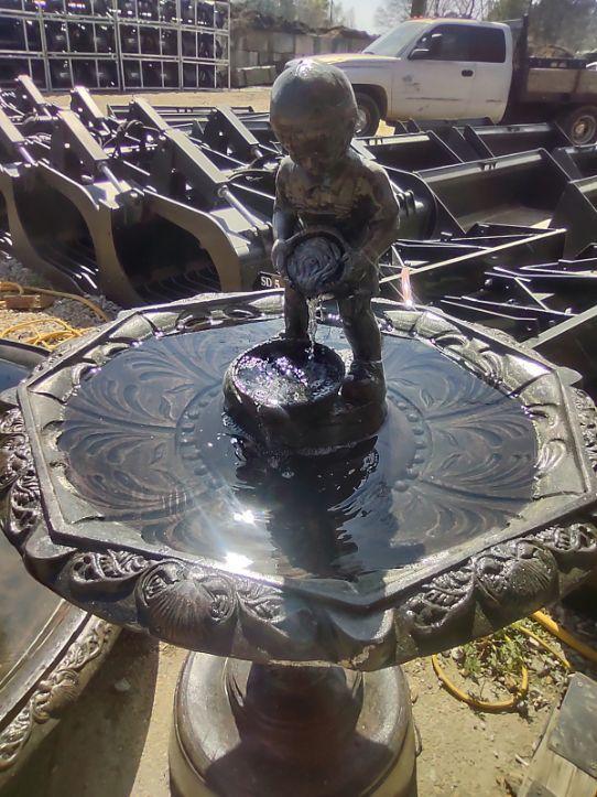 Boy Water Fountain