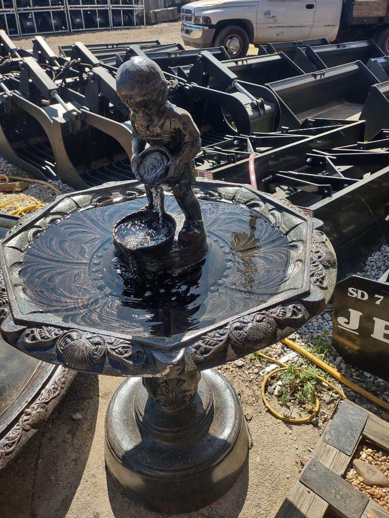 Boy Water Fountain