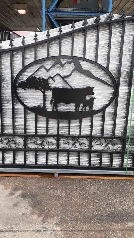 Custom Cow Gates