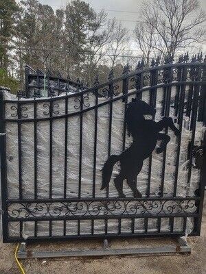 Custom Metal Driveway Gates
