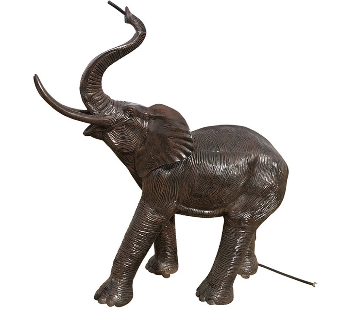 Elephant with Water Spout