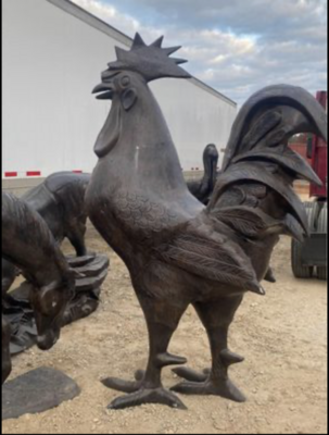Giant Rooster over 8Ft Tall