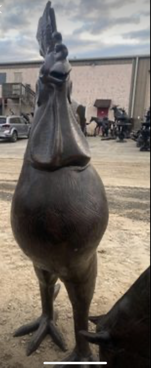 Giant Rooster over 8Ft Tall