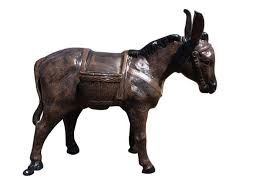 Donkey with baskets