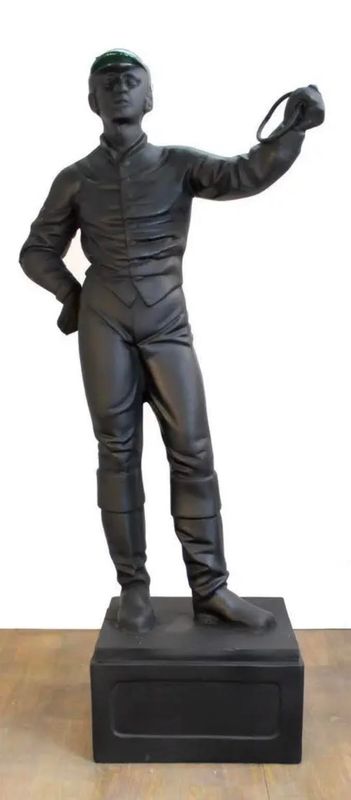 English Jockey Statue