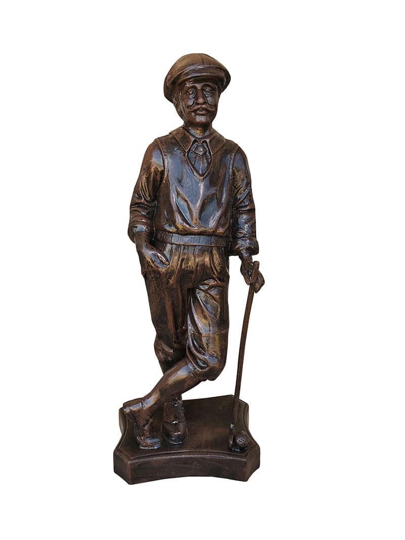 Golfer Statue