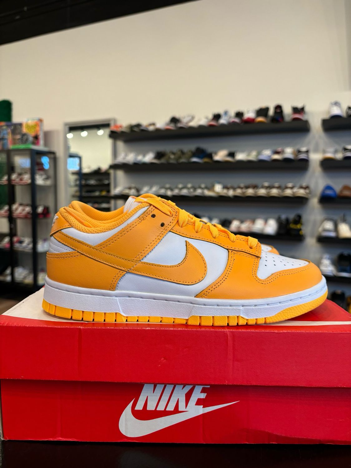 Nike Dunk Low Laser Orange Size 5.5Y (7W) Brand New