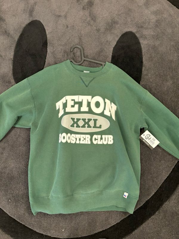 Teton College Green Crewneck Size XL VINTAGE