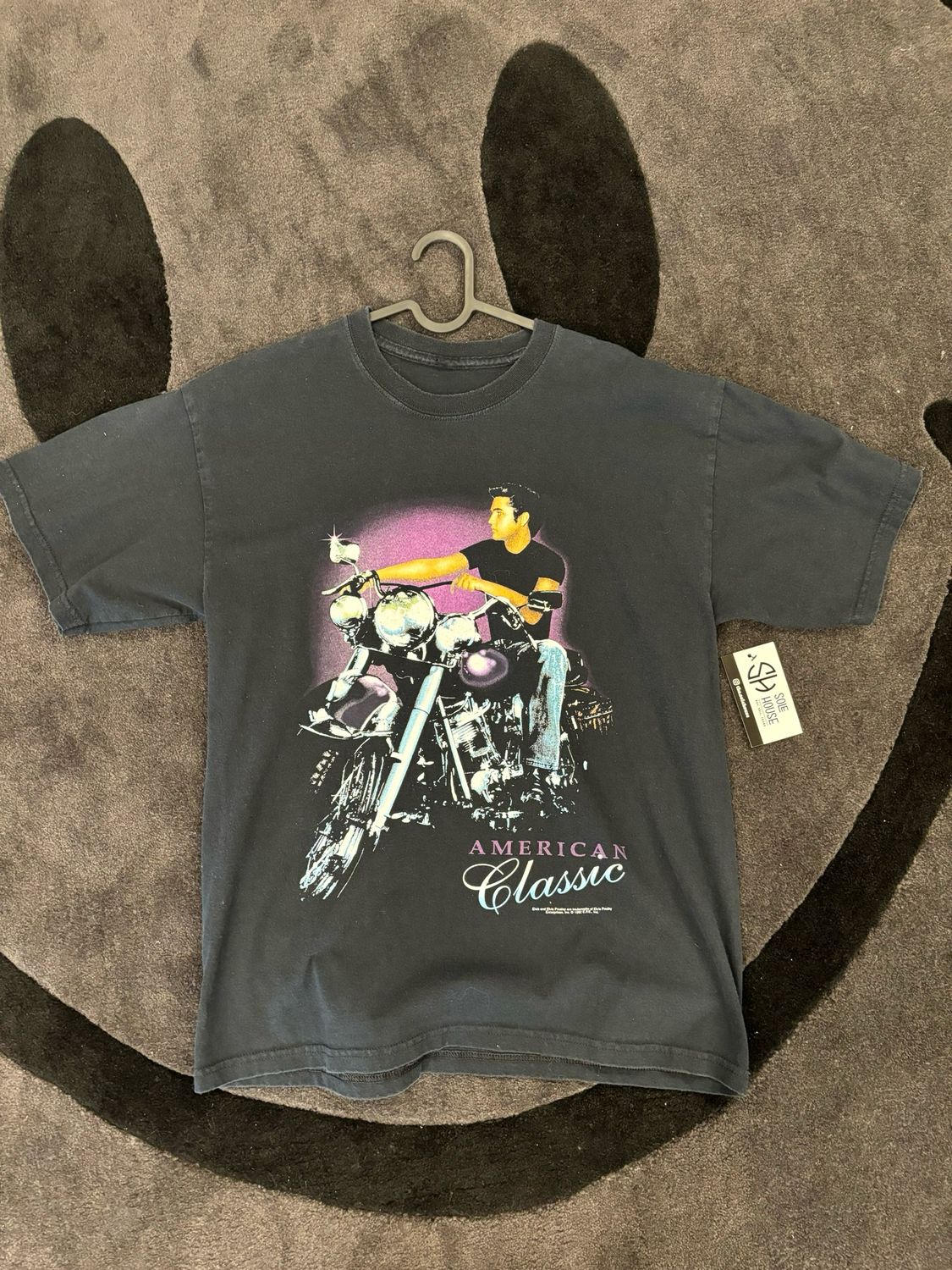 Elvis Tee Black Size XL VINTAGE