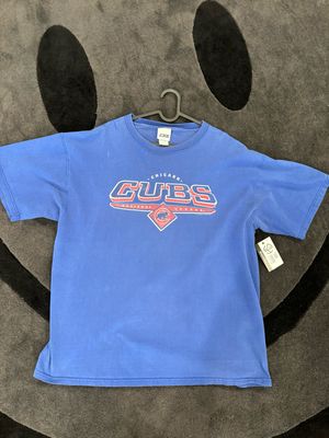 Chicago Cubs Tee Blue Size XXL VINTAGE