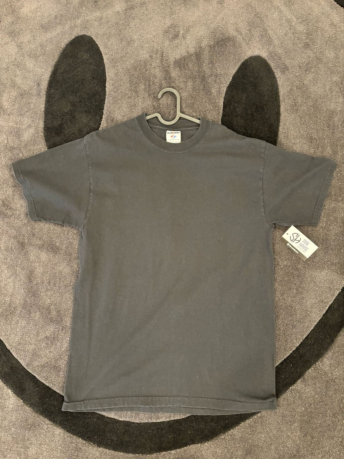 I.M.H Racing Tee Black Size Large VINTAGE