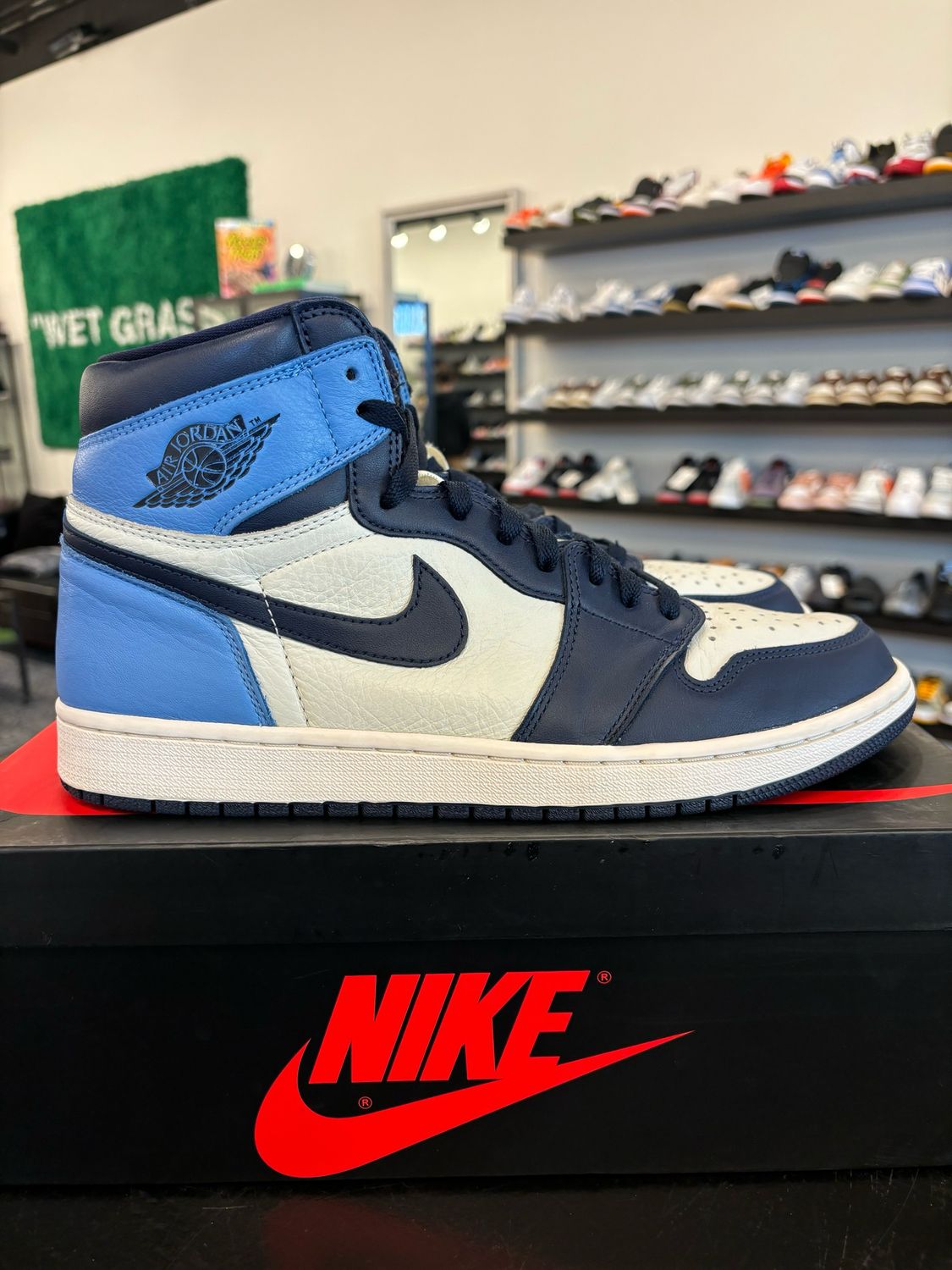 Jordan 1 Obsidian Size 12 Pre-Owned