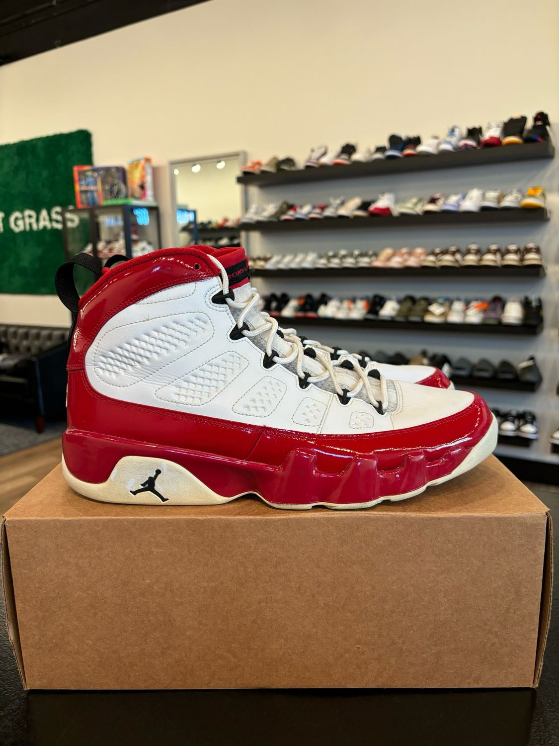 Jordan 9 Cherry Gym Red Size 12 Pre-Owned (No Box)