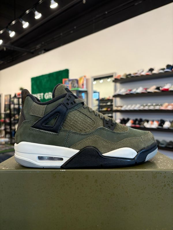 Jordan 4 Craft Olive Size 5.5Y (7W) Brand New