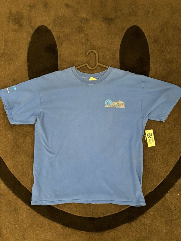 Mile High Mopar Racing Tee Blue Size XL VINTAGE