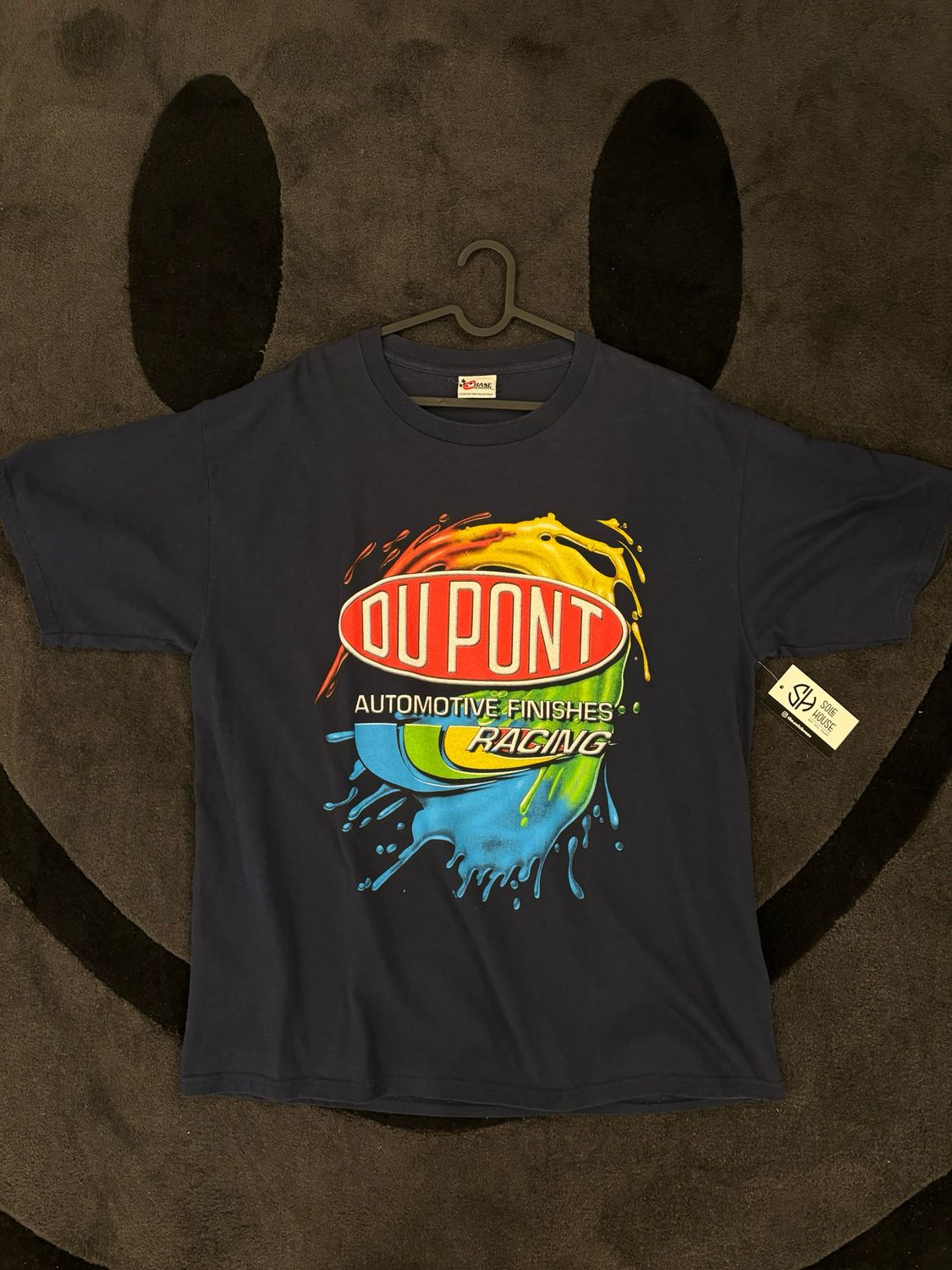 Dupont Racing Tee Navy Size XL VINTAGE