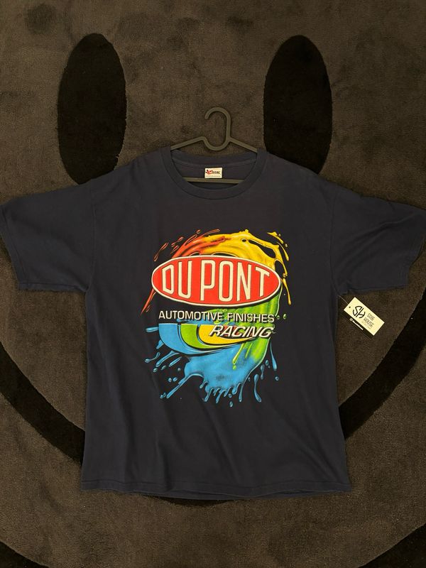 Dupont Racing Tee Navy Size XL VINTAGE