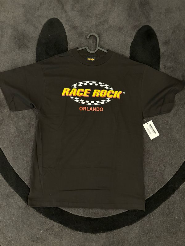 Race Rock Orlando Tee Black Size XL VINTAGE