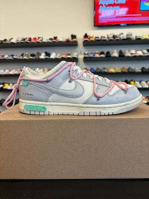 Nike Off White Dunk Low Lot 9 Size 8 Pre-Owned (No Box)