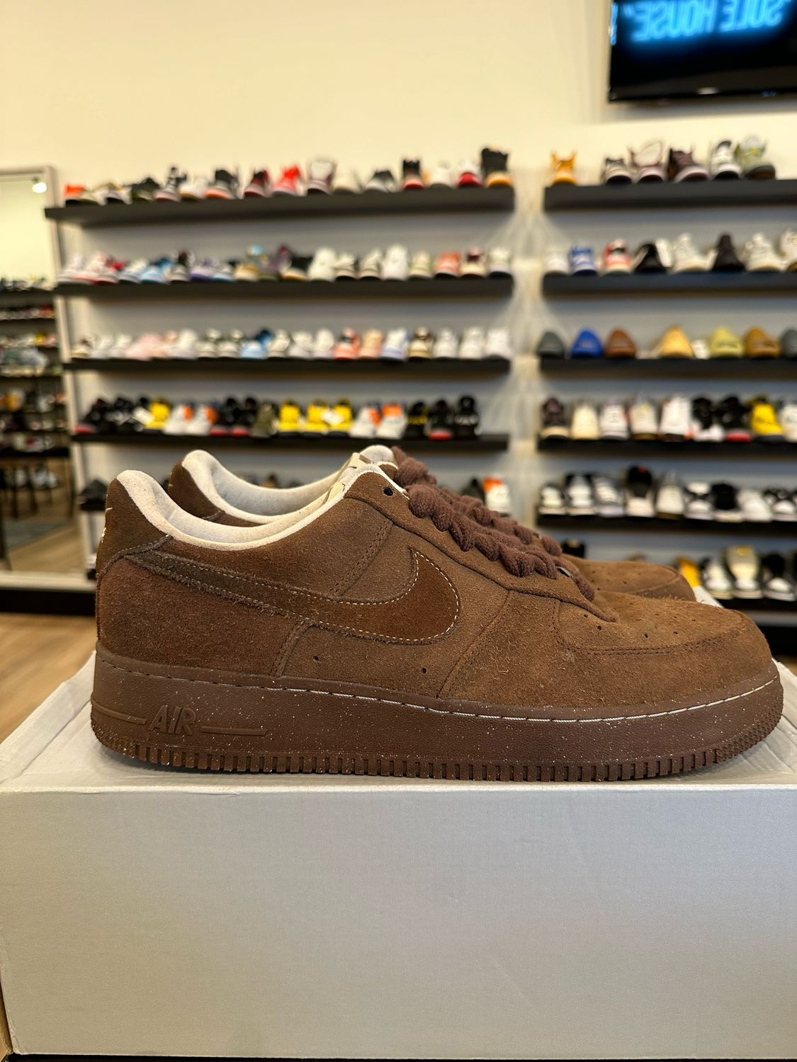 Nike Air Force 1 Cacao Wow Size 12 (13.5W) Pre-Owned