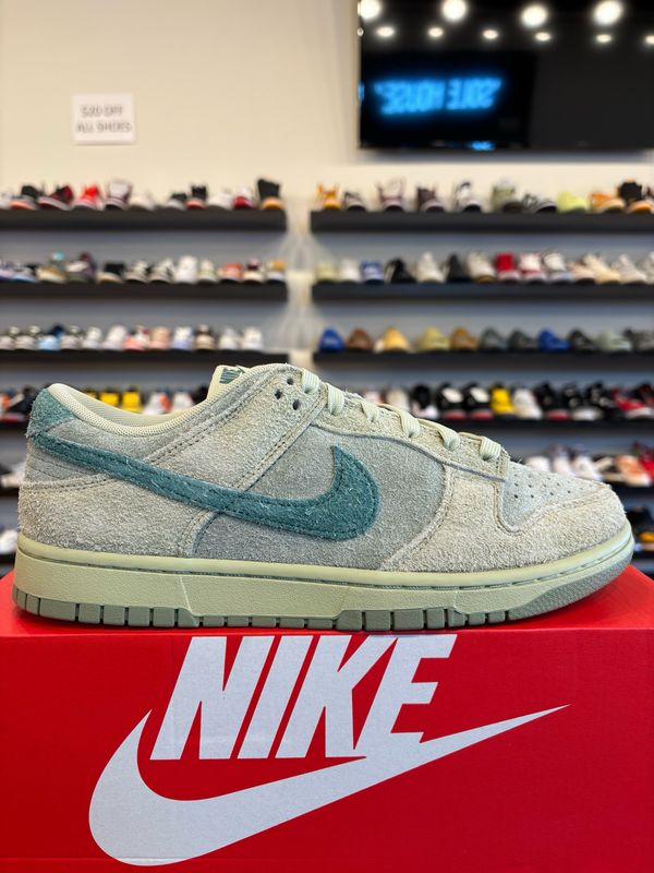 Nike Dunk Low Olive Suede Size 9 (10.5W) Brand New