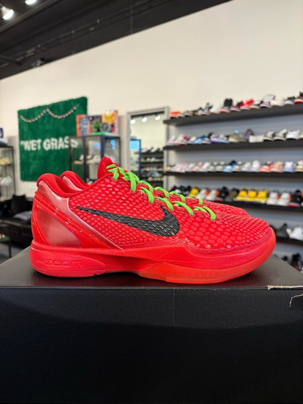 Nike Kobe 6 Reverse Grinch Size 7 Brand New