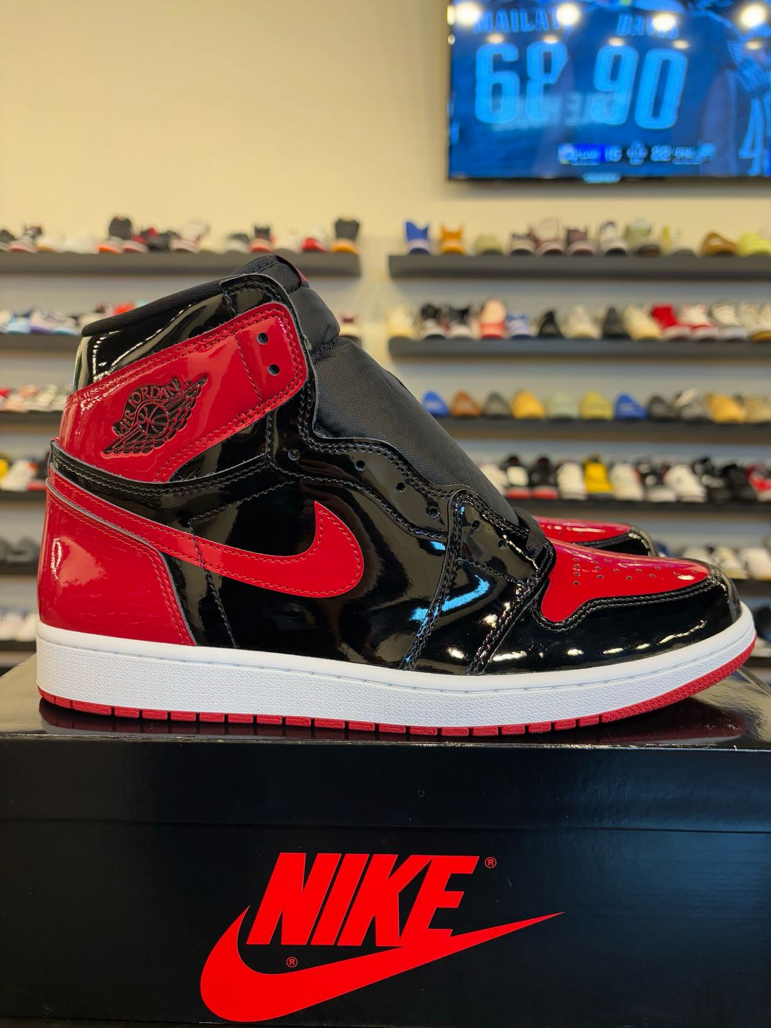 Jordan 1 Patent Bred Size 12 Brand New