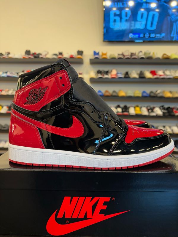 Jordan 1 Patent Bred Size 12 Brand New