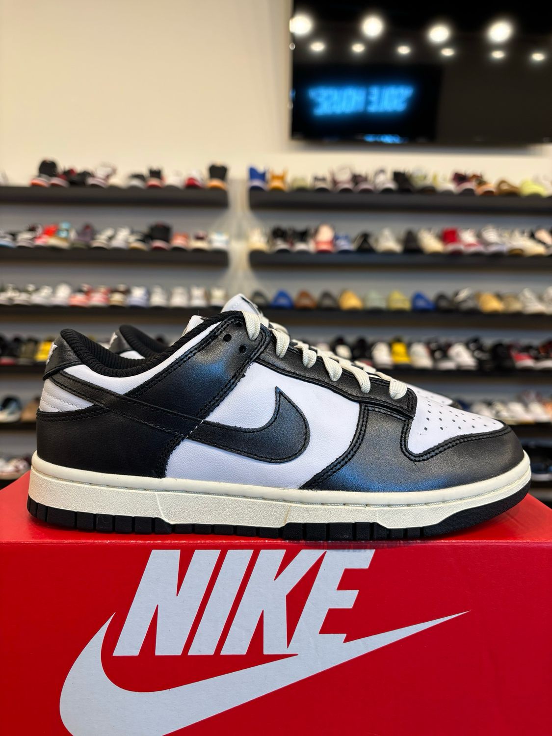 Nike Dunk Low Vintage Panda Size 5Y (6.5W) Brand New