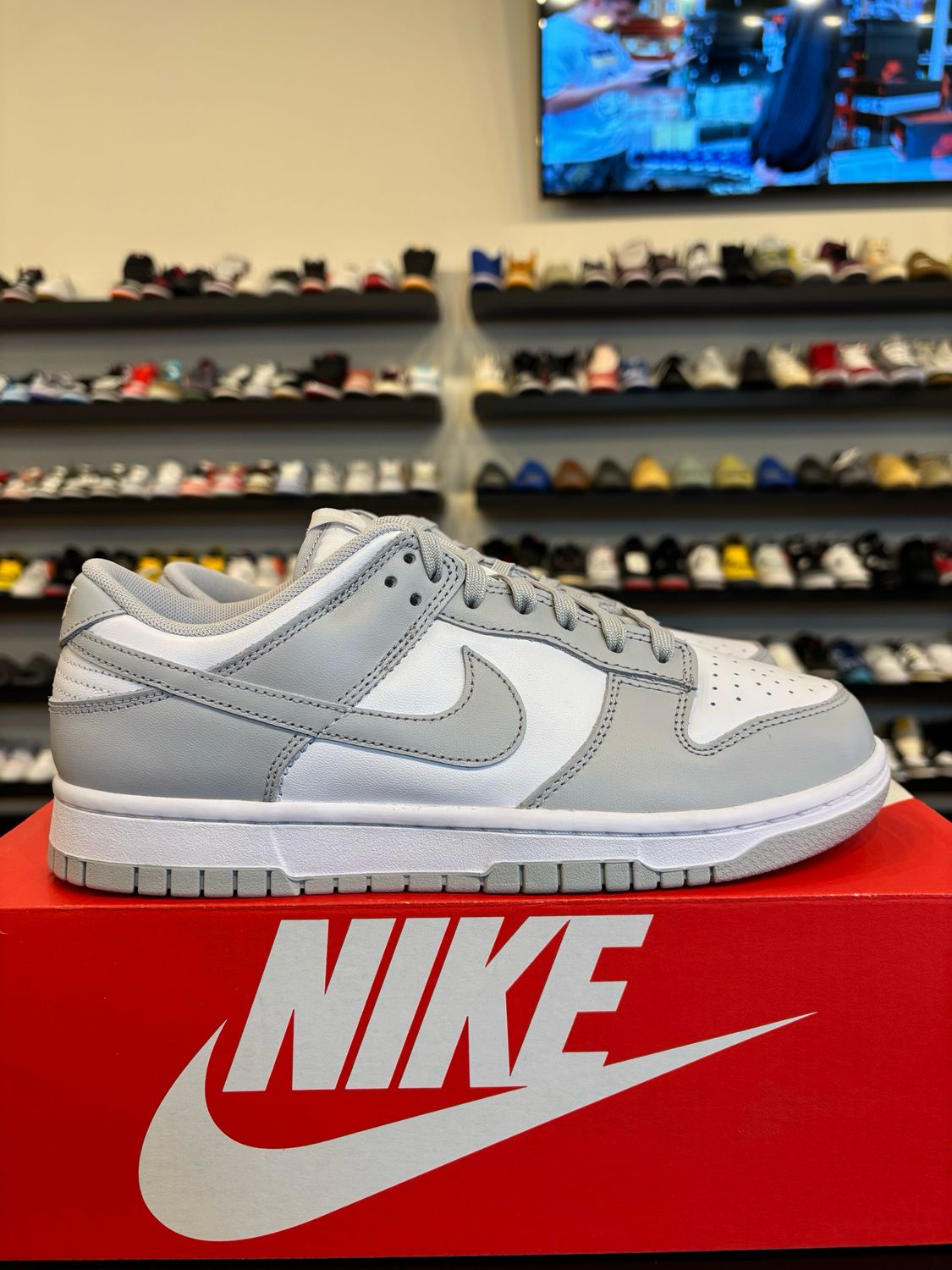 Nike Dunk Low Grey Fog Size 8 Brand New