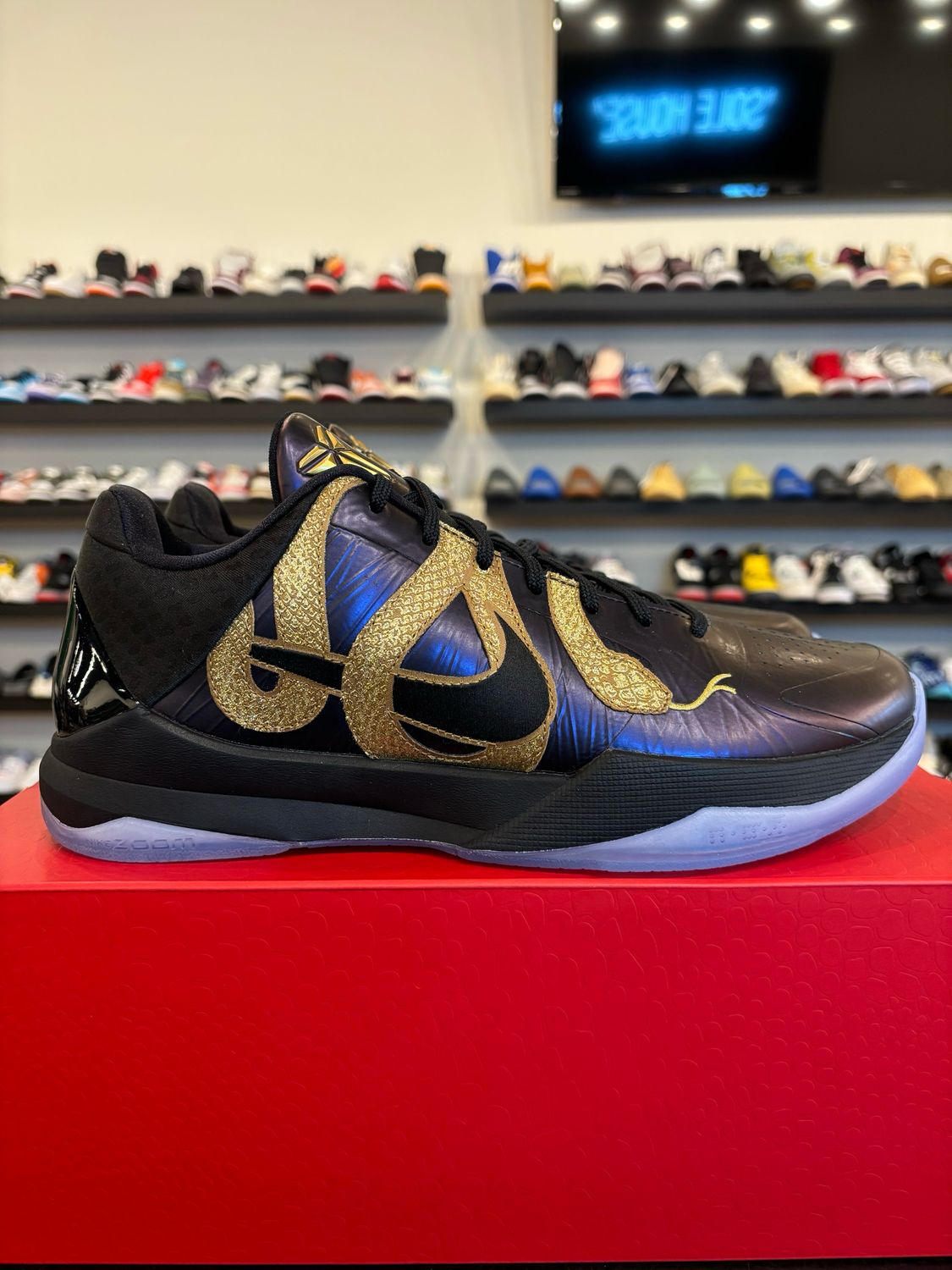 Nike Kobe 5 Year Of The Mamba Eggplant Size 10.5 Brand New