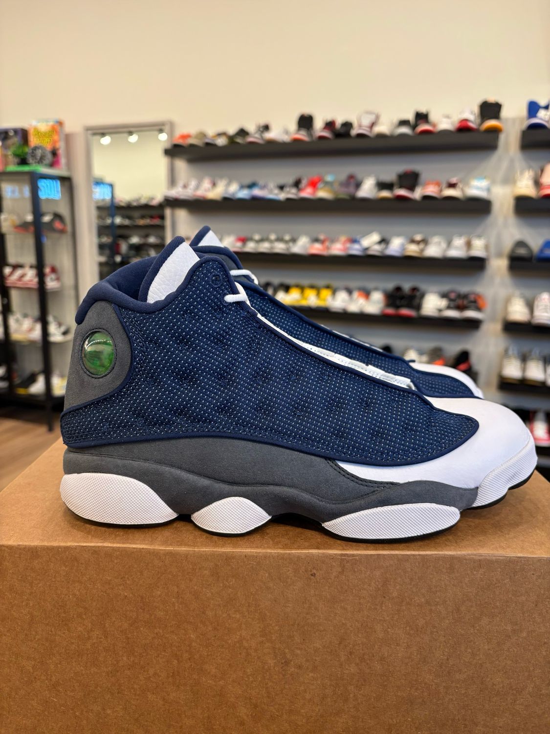 Jordan 13 Blue Flint Size 8.5 Pre-Owned (No Box)