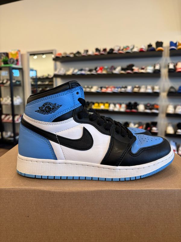 Jordan 1 UNC Toe Size 5.5Y (7W) Pre-Owned (No Box)