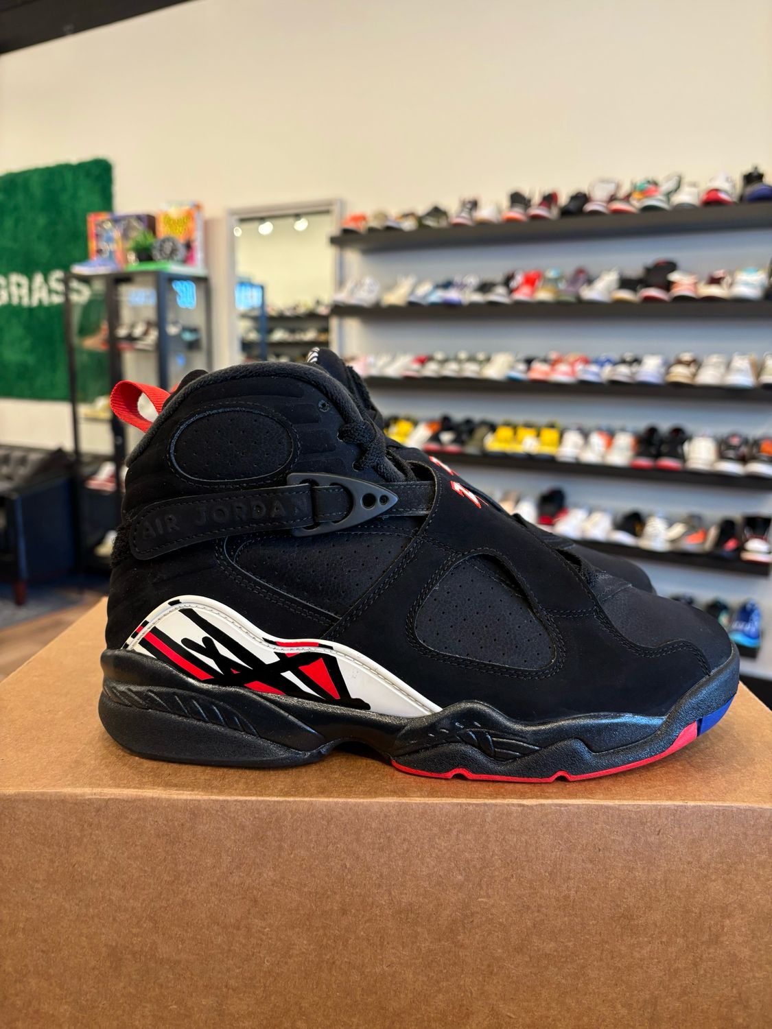 Jordan 8 Playoff Size 5.5Y (7W) Pre-Owned (No Box)
