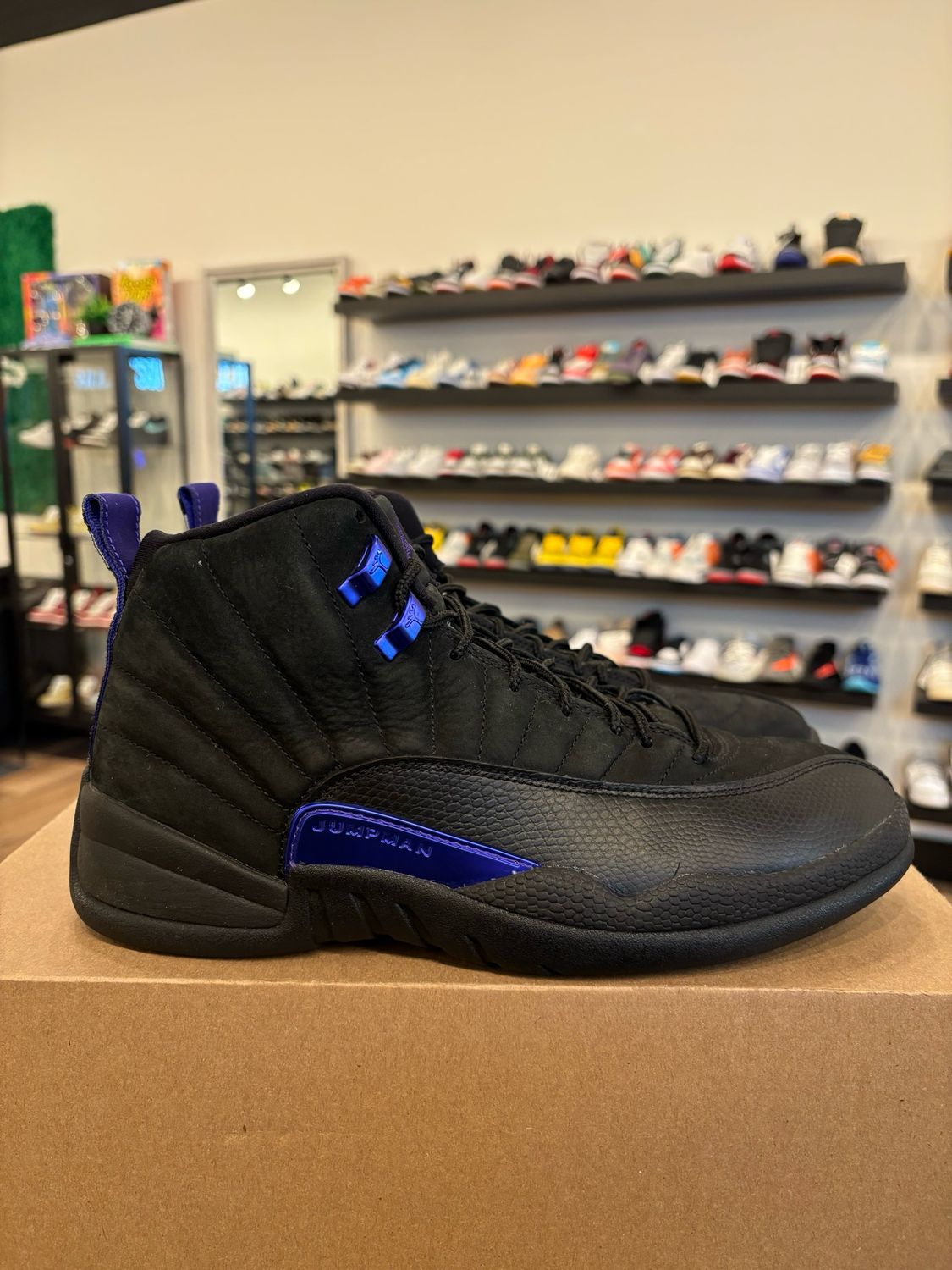 Jordan 12 Dark Concord Size 8.5 Pre-Owned (No Box)