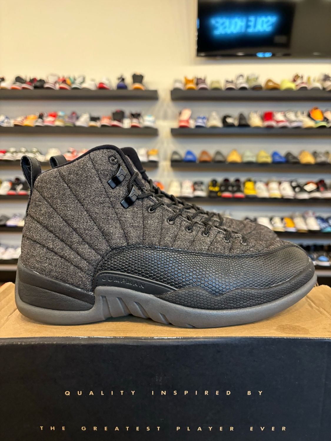 Jordan 12 Wool Size 9 Pre-Owned